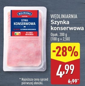 Szynka Wędliniarnia niska cena