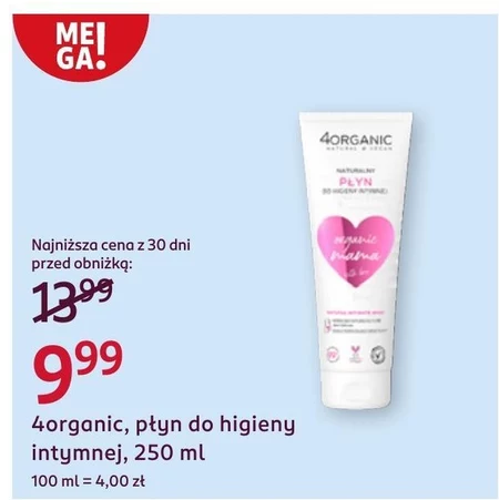 Płyn do higieny intymnej 4organic