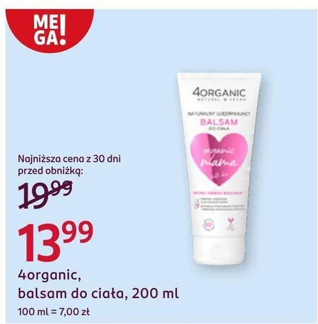 Balsam do ciała 4organic