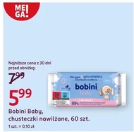 Вологі серветки Bobini