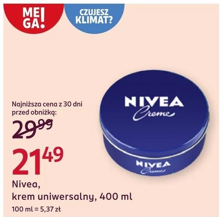 Nivea Creme Krem uniwersalny 400ml
