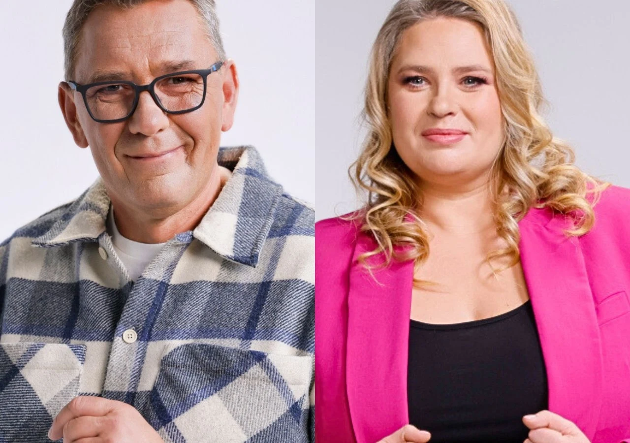 Dariusz Wardziak i Elżbieta Romanowska w "Nasz nowy dom" Dariusz Wardziak i Elżbieta Romanowska w "Nasz nowy dom"