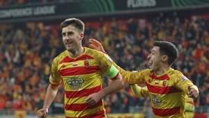 Taras Romanczuk i Miki Viliar w meczu Jagiellonia Białystok - Cercle Brugge