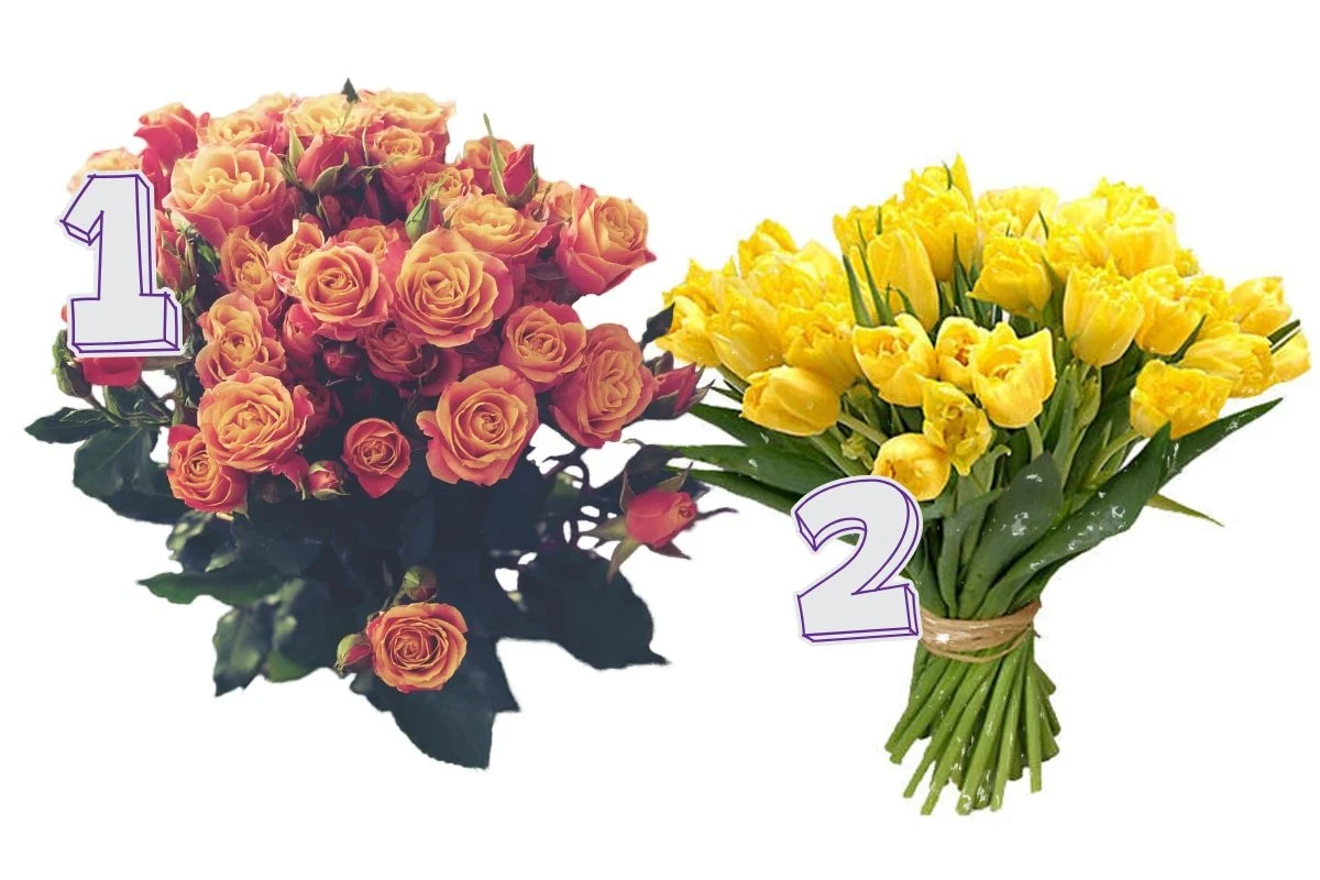 Wybierasz bukiet róż czy tulipanów?