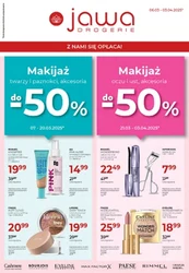 Drogerie Jawa - makijaż do -50% taniej