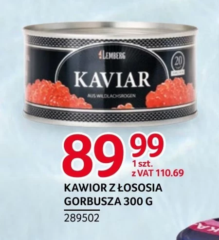 Lemberg Kawior z łososia gorbusza 300 g
