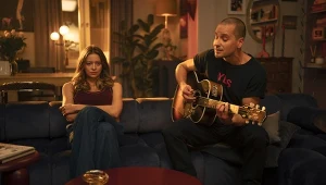 Małgorzata Mikołajczak i Krzysztof Zalewski w "Misiach"