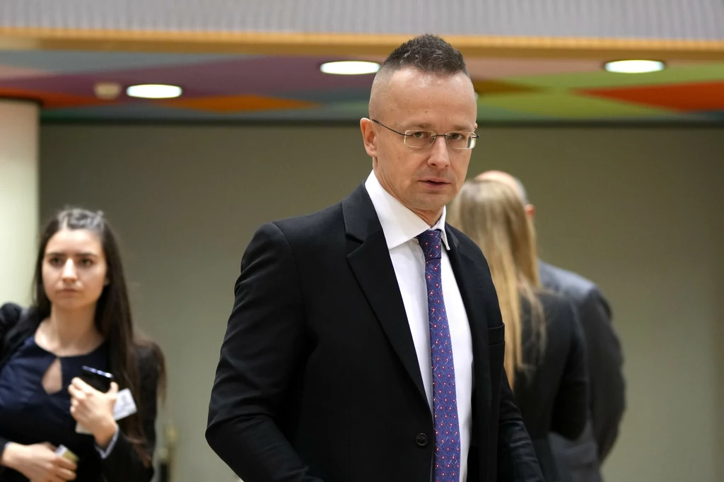 Minister spraw zagranicznych Węgier Peter Szijjarto