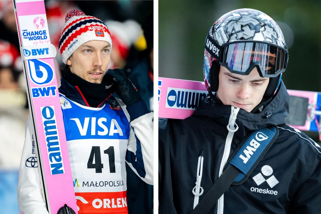 Johann Andre Forfang, Marius Lindvik Johann Andre Forfang, Marius Lindvik