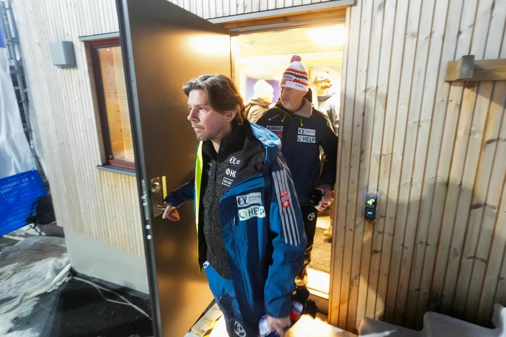 Magnus Brevig i Jan-Erik Aalbu, MŚ w Trondheim Magnus Brevig i Jan-Erik Aalbu, MŚ w Trondheim