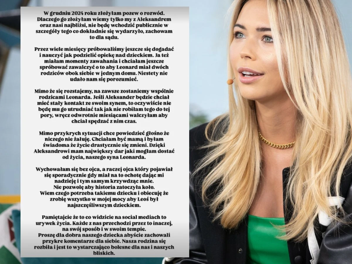 Sandra Kubicka rozwodzi się z Baronem. To już koniec. Wyjawiła szczegóły Sandra Kubicka rozwodzi się z Baronem. To już koniec. Wyjawiła szczegóły