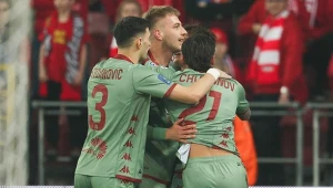 Ze zdobytej bramki mistrzowie Polski cieszyli się już w 8. minucie 