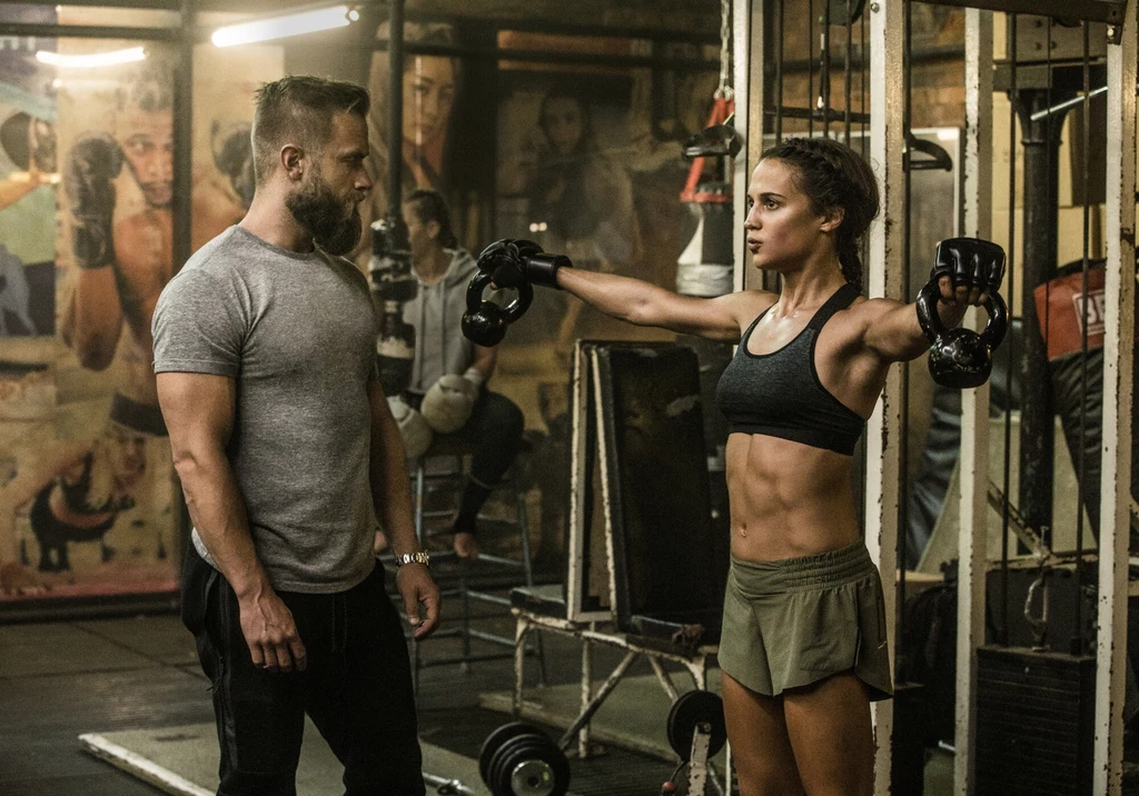 Trener Magnus Lygdbäck pracuje z największymi gwiazdami jak Alicia Vikander (na zdj.), którą przygotował do roli Lary Croft w filmie Tomb Raider.