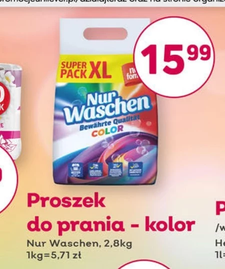 Proszek do prania Nur waschen