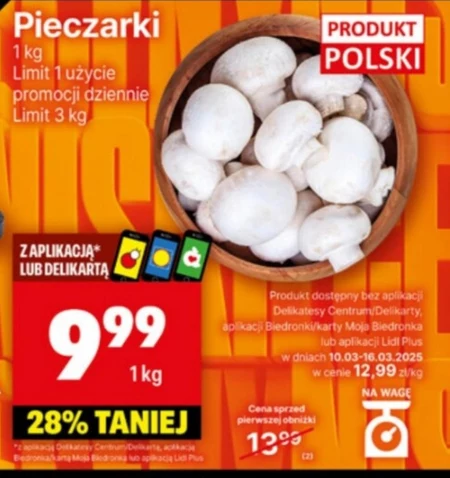 Pieczarki Limit