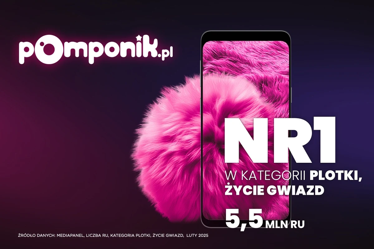 Pomponik ponownie nr 1 wśród serwisów plotkarskich w Polsce Pomponik ponownie nr 1 wśród serwisów plotkarskich w Polsce