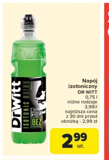 Napój izotoniczny Dr Witt