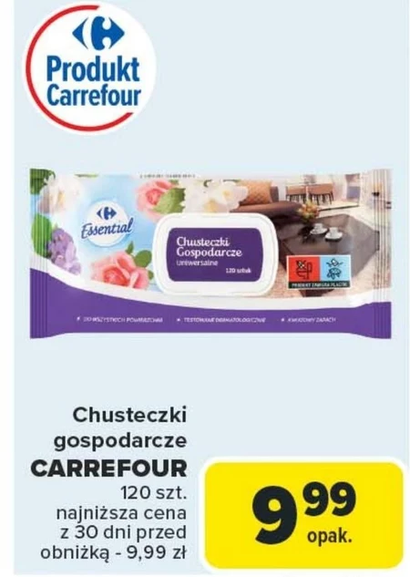 Chusteczki Carrefour