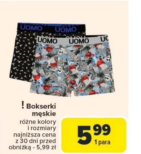 Bokserki męskie Uomo