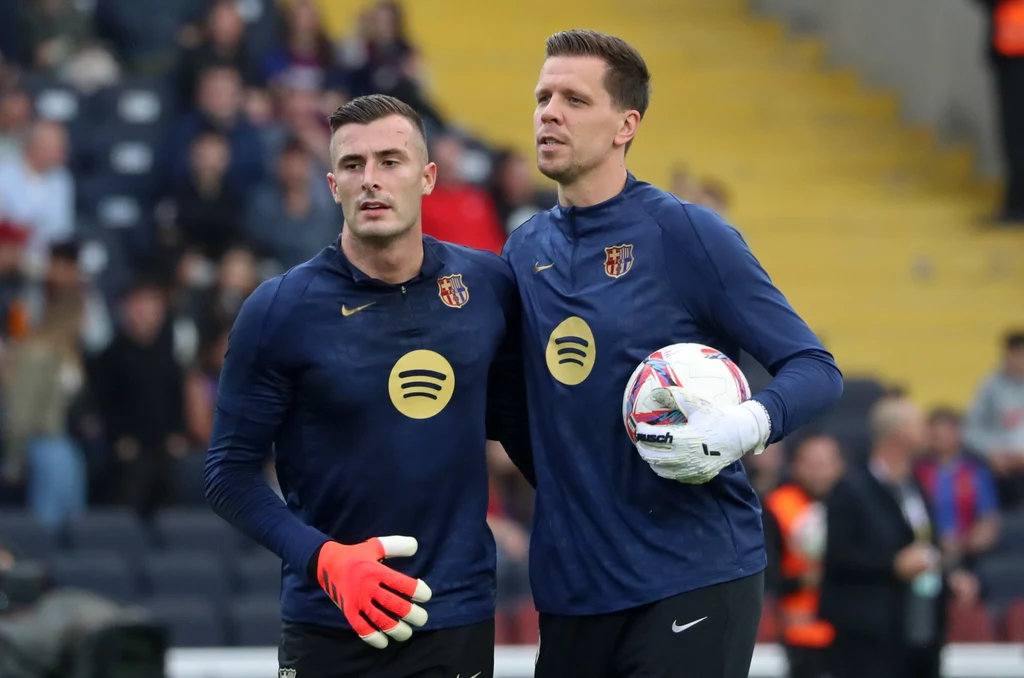 Inaki Pena i Wojciech Szczęsny Inaki Pena i Wojciech Szczęsny