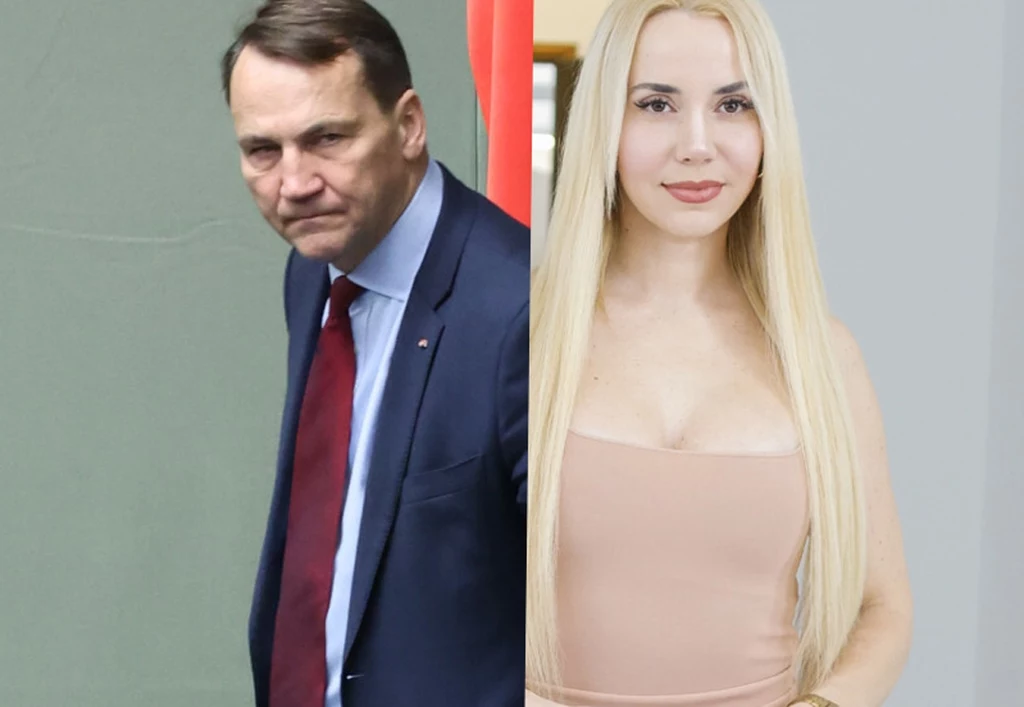 Radosław Sikorski i Marianna Schreiber Radosław Sikorski i Marianna Schreiber