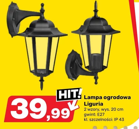 Lampa ogrodowa E