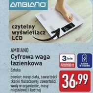 Waga łazienkowa Ambiano