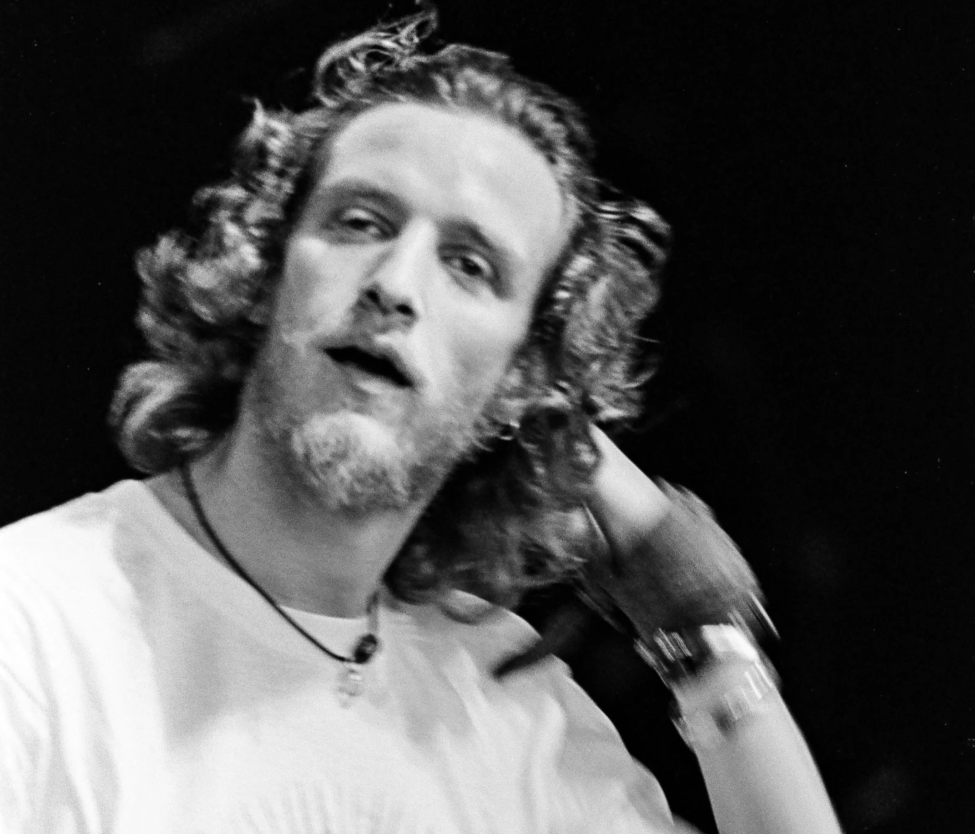 Chris Barron (Spin Doctors) w 1992 r. Chris Barron (Spin Doctors) w 1992 r.