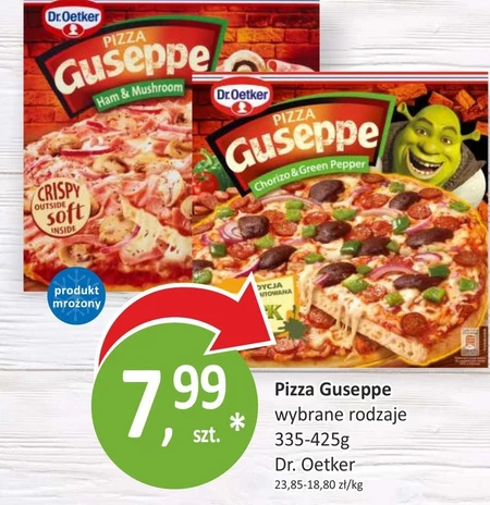 Dr. Oetker Guseppe Pizza z szynką i pieczarkami 425 g