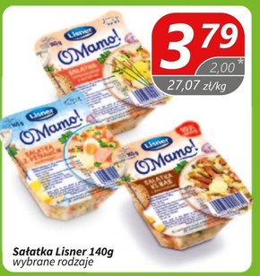 Lisner O Mamo! Sałatka warzywna polska 140 g niska cena