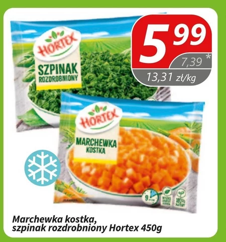 Hortex Szpinak rozdrobniony 450 g