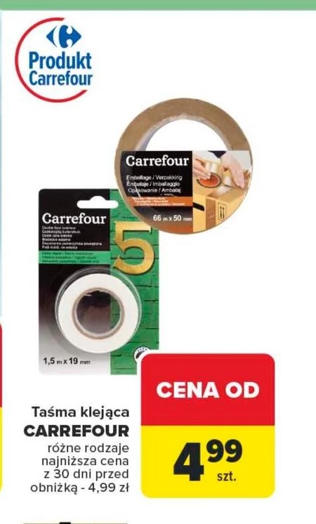 Taśma klejąca Carrefour