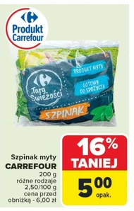 Szpinak Carrefour