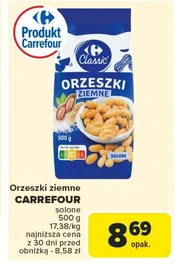 Orzeszki solone Carrefour