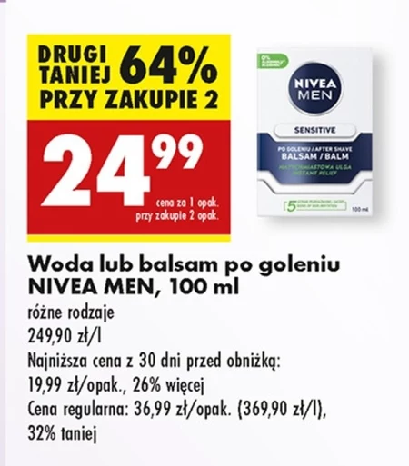 Woda po goleniu Nivea