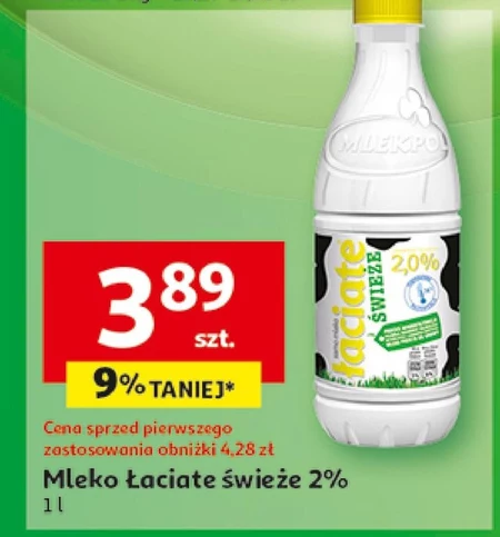 Łaciate Mleko świeże 2,0 % 1 l