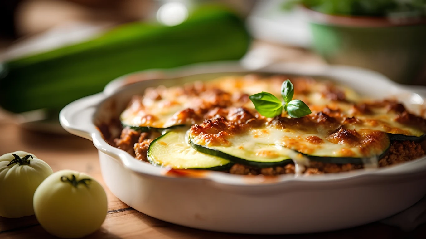 Aromatyczna zapiekanka z cukinii
