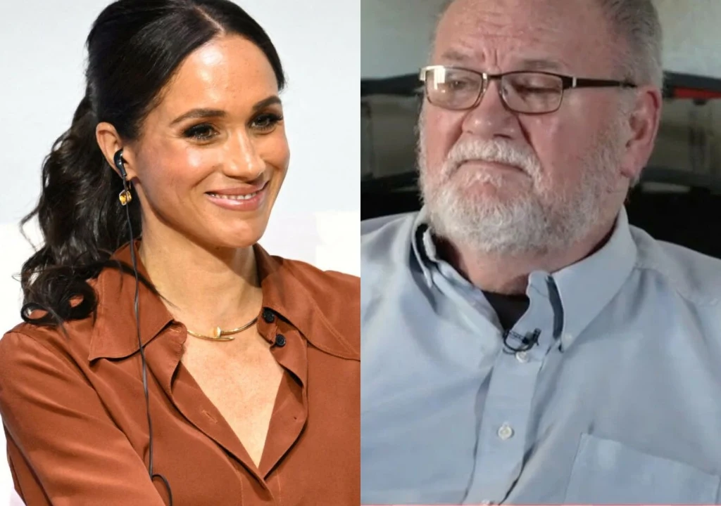 Meghan Markle i jej ojciec Thomas Markle