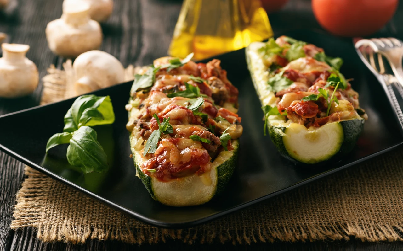 Pyszna kolacja z cukinii