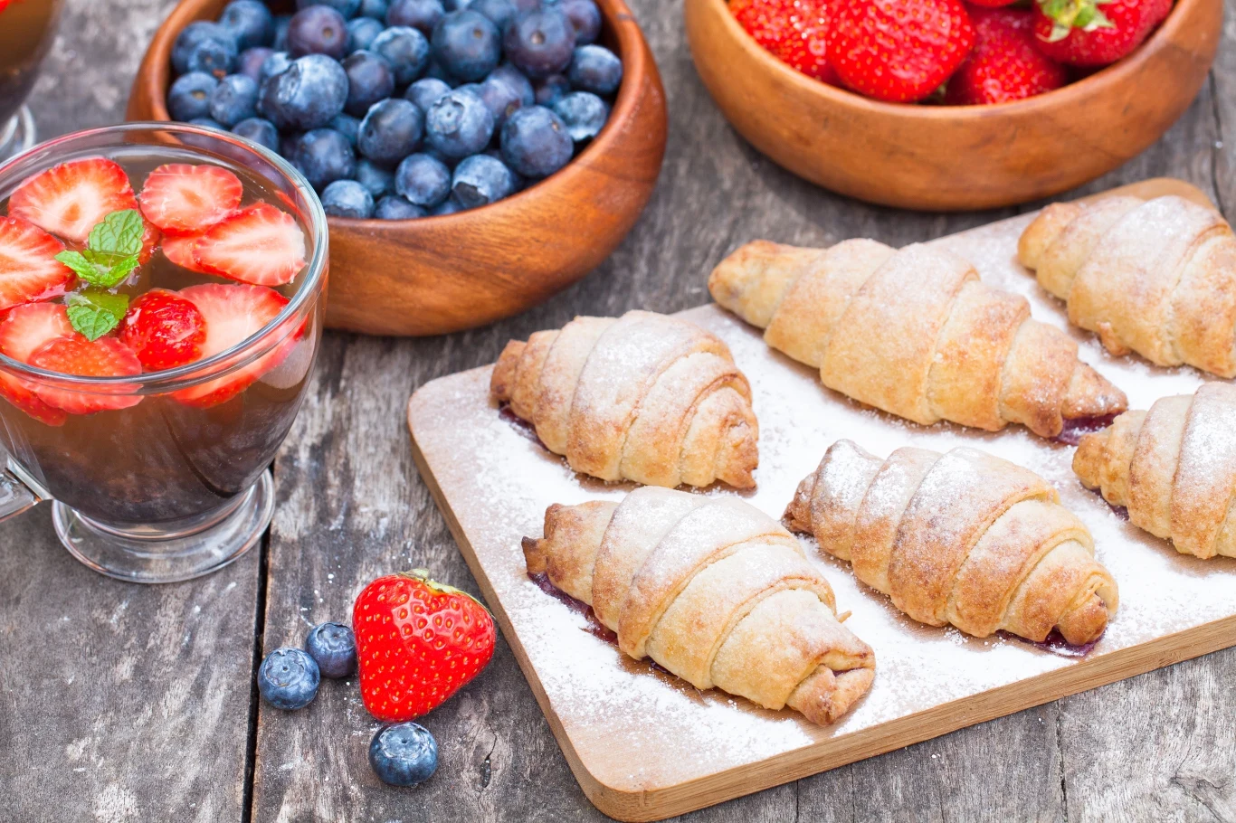 Domowe rogaliki nie są trudne w wykonaniu Domowe rogaliki nie są trudne w wykonaniu