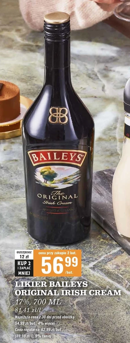 Baileys The Original Likier irlandzki 700 ml