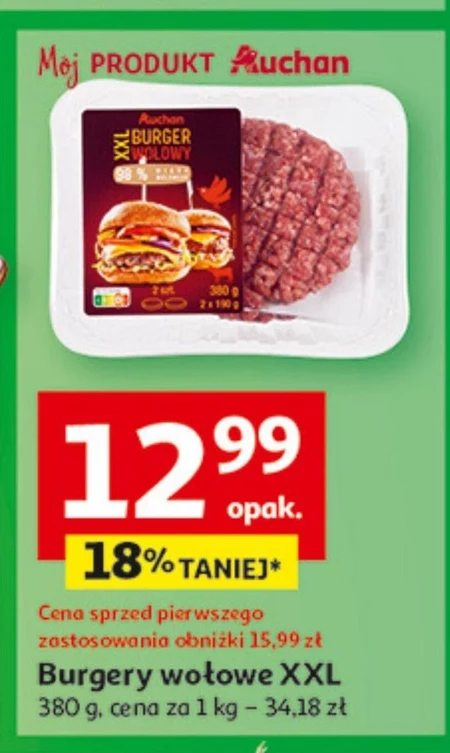 Burgery Auchan