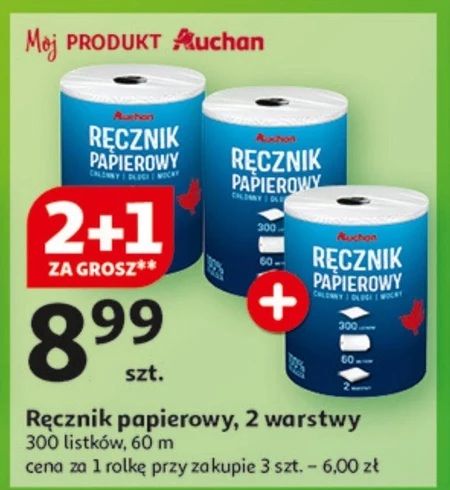 Ręcznik papierowy Auchan