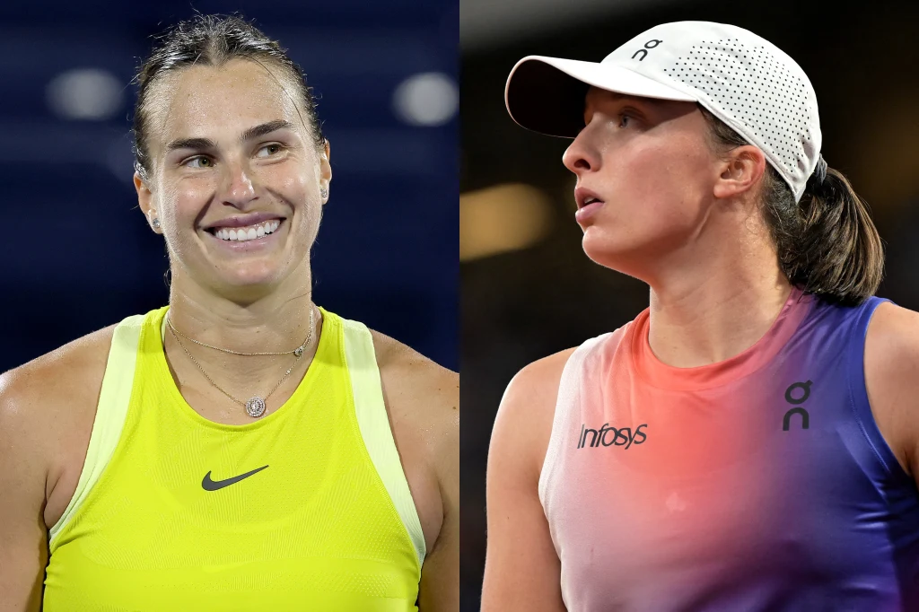 Aryna Sabalenka i Iga Świątek zajmują obecnie dwie czołowe lokaty w rankingu WTA