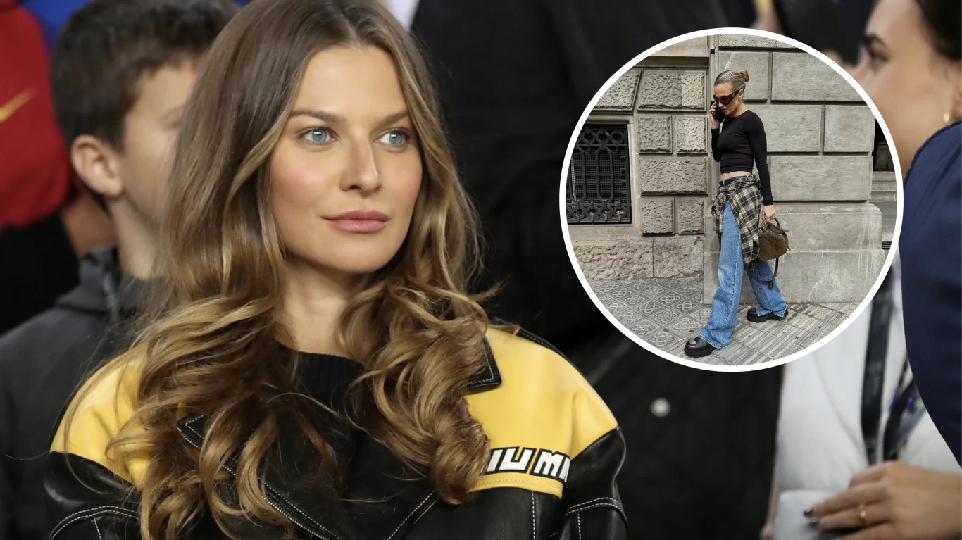 Anna Lewandowska w modnej stylizacji