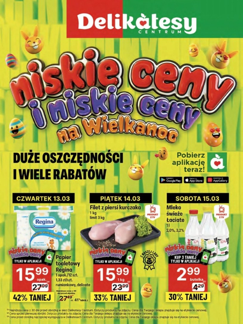 Gazetka promocyjna Delikatesy Centrum - ważna od 13. 03. 2025 do 19. 03. 2025