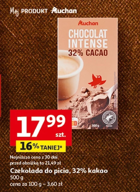 Czekolada do picia Auchan