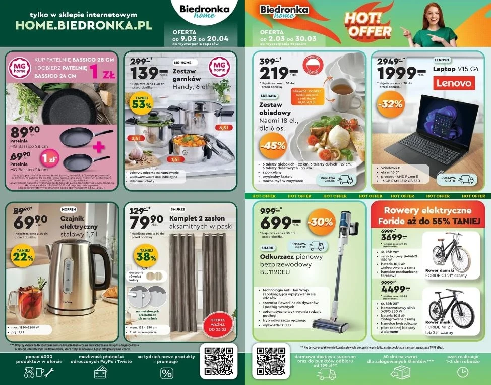 Nowe promocje od Biedronka Home!