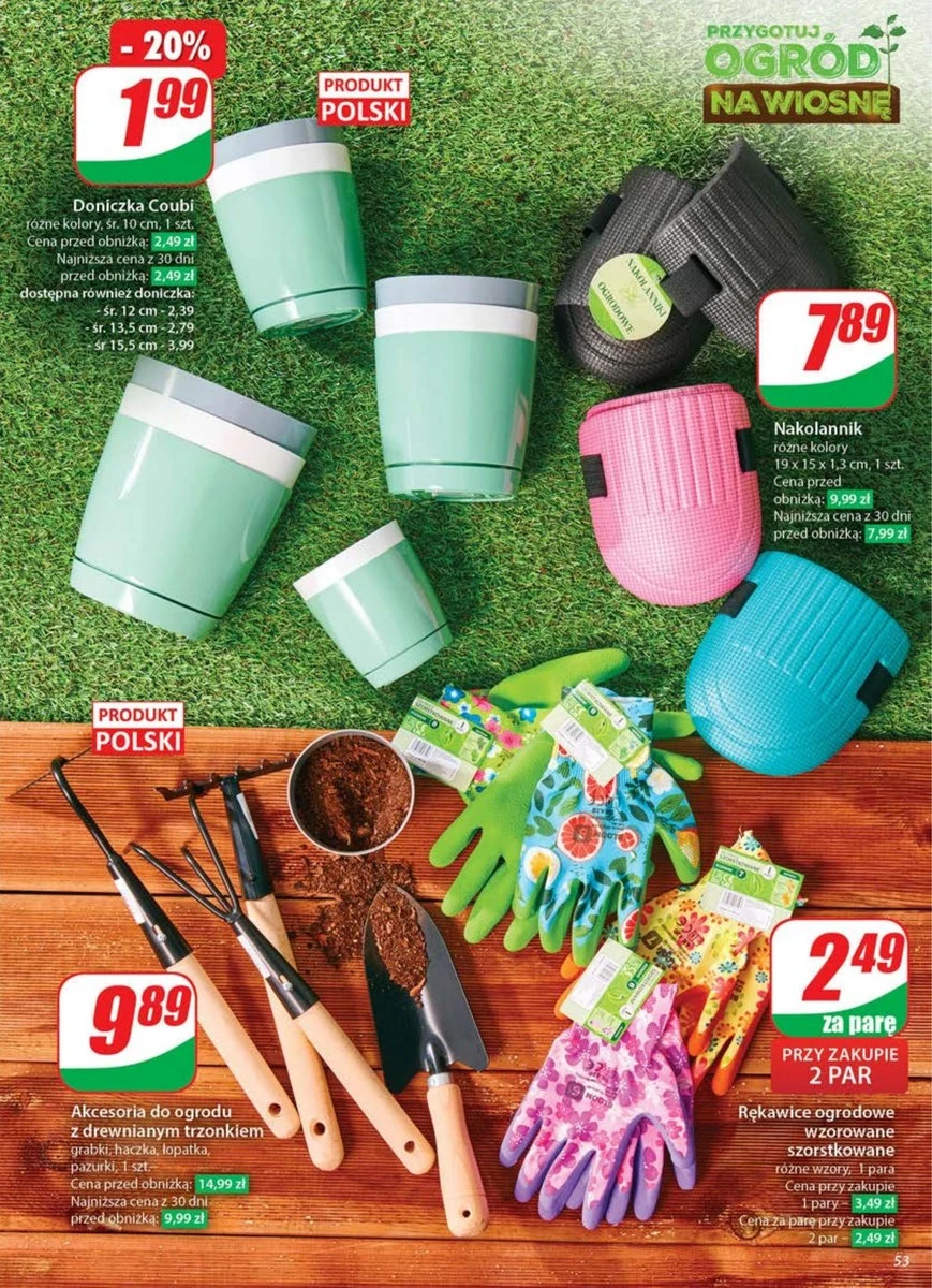 Akcesoria ogrodnicze w Dino