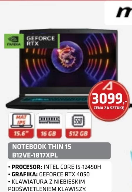 Notebook MSI